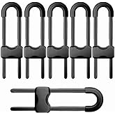 Sliding Cabinet Locks, 6 PCS U-Shaped Proofing Cabinets with Adjustable Child Lock, Baby Safety Locks for Cabinets Childproof