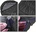 egoz Almond Mummy Sleeping Bag Easy to Carry Black Warm Adult Outdoor Sports Camping Hiking with Carry Bag Lightweight Comfortable (Black)