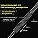 EYEKOP E8 Wired in Ear Earphones, [Newest 2019] Dual Dynamic Drivers Earbuds Provide Stereo Deep Bass & Crystal Clear Sound, with Mic & Volume Control (Black)