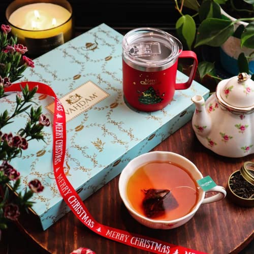 VAHDAM, Luxury Tea Gift Set BLOOM, 12 Days Of Christmas Gifts For