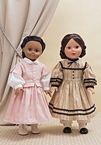 Simplicity Creative Patterns 1391 Civil War Doll Costume for 18-Inch Doll