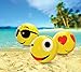 Kovot Large Smile Beach Balls Set of 3 - Includes (3) 24