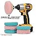 Drill Brush - Cleaning Supplies - Bathroom Accessories - Scrub Pads - Shower Cleaner - Bathtub - Bath Mat – Bathroom Sink - Scrubber - Hard Water Stain Remover - Glass Cleaner - Shower Door Cleaner