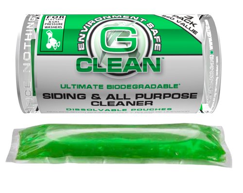Green Earth Technologies 1223 G-Clean Ultimate Biodegradable Siding and All Purpose Cleaner Pouch
