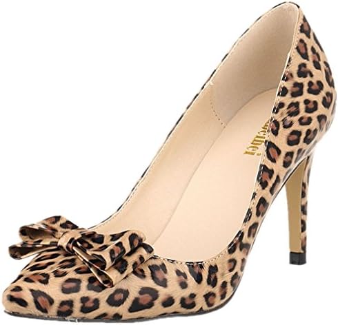 SAMSAY Women's Pointy Toe High Heels Pumps Dress Shoes