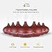 VicTsing 300ml Essential Oil Diffuser, Wood Grain Ultrasonic Aroma Cool Mist Humidifier for Office Home Bedroom Study Yoga Spa (Reddish Brown)