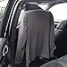 Manso Silver Metal Car Coat Hanger Auto Seat Headrest Clothes Jackets Suits Holder