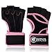 Nova Skyline Gym, Weightlifting, Workout, Fitness & Crossfit Gloves - Padded Palm, Fingerless, Ultralight Weight, 16