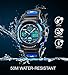 Carrie Hughes Mens Wrist Watches, Steampunk Automatic Watch, Vintage Bronze Skeleton Self-wind Watches Leather -CH19B