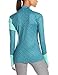 ASICS Women's Thermostripe 1/2 Zip Top