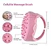 Hair Scalp Massager Chialstar Scalp Massaging Shampoo Brush Silicone Soft Comb for Scalp Care Hair Cleaning Shower Cellulite Massager Tourmaline contained Pink(2 Pack)