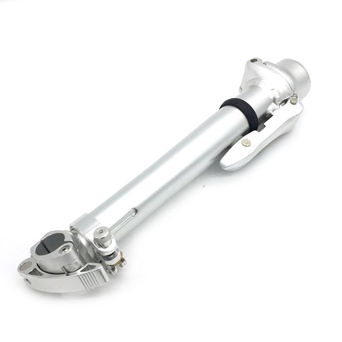 SENQI Folding Bike Stem Quick-Release Aluminum Alloy Adjustable Stem Without Teeth BSZ002 25.4×28.6×460mm(Silver) — image 1