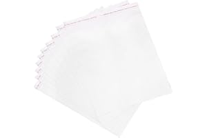 uxcell 100Pcs Clear Cello Bags, 6-1/2" x 9-1/2" Plastic Self Sealing OPP Cello Treat Bags Cello Poly Bags for Packing Cookies