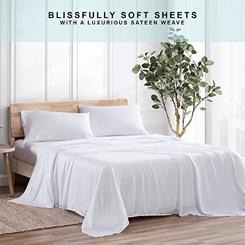Ethos Natura 100 Eucalyptus Tencel Lyocell Sheet Set, Silky Soft