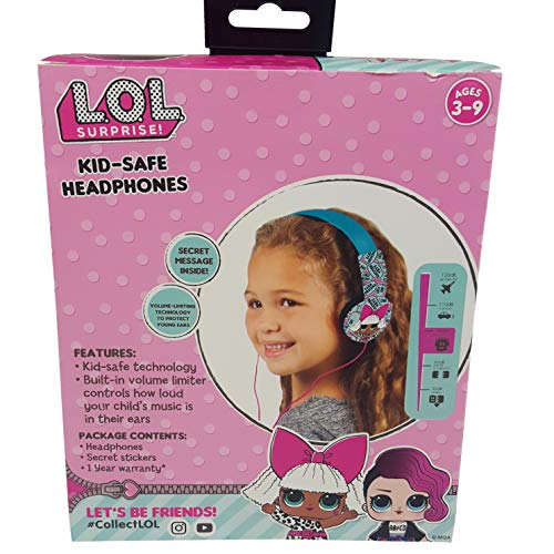 lol glitter headphones
