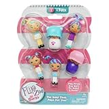 Flipzee girls mini babies series 1 pack of four!(Dolls vary)