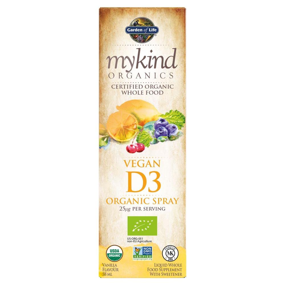 Garden Of Life Mykind Organics Vegan D3 Spray 58ml