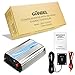 Giandel 1200Watt Power Inverter 24V DC to 110V 120VAC with Solar Charge Controller and Remote and Dual AC Outlets & USB Port