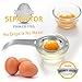 Delightly Egg Yolk White Separator Stainless Steel Dishwasher Safe A Chef Favorite