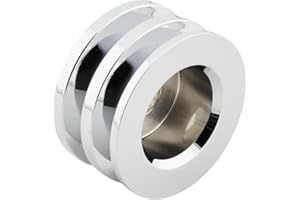 SPEEDWAY MOTORS Chrome Dual Groove Alternator Pulley