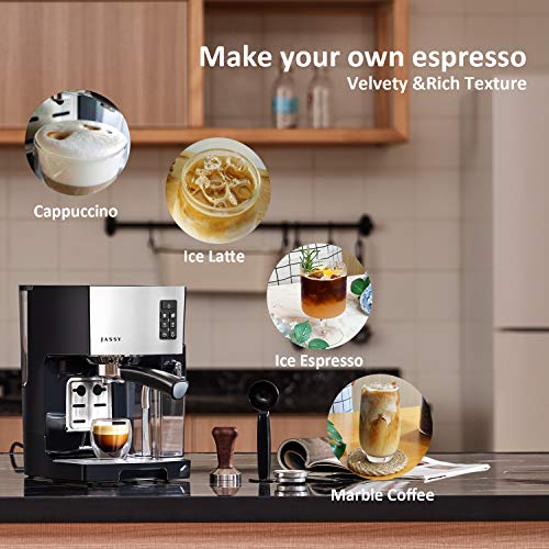 Espresso Coffee Machine Cappuccino Maker 19 Bar Fast Heating System