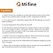 Mifine LED Headlamp 5000 Lumens Waterproof Flashlight, 4 Modes Headlight with 18650 Rechargeable Batteries and Wall Charger for Outdoor Sports Like Running,Camping and Hiking