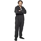 Forever Lazy Footed Adult Onesies, One-Piece Pajama Jumpsuits for Men and Women, Unisex. with Detachable Feet.