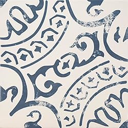 MSI Indigo Encaustic 8 in. x 8 in. Sample Glazed