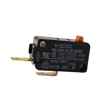 Sharp qswma085wre0 Interruptor de la puerta microondas: Amazon.es ...