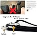 2Pcs Shirt Stays for Men & Women, Adjustable Elastic Garter Belts with Non-slip Locking Clamps for Suit, Dress or Uniform for Military or Police