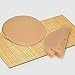 100pcs Unbleached Air Fryer Liners, 9inch Bamboo Steamer Liners, Vancens Premium Perforated Parchment Steaming Paper Rounds, Non-stick Steamer Mat, Perfect for 5.3 & 5.8 QT Air Fryers/Baking/Cooking