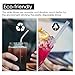 Reusable Metal Smoothie Straw with Cleaning Brush 8 Pieces