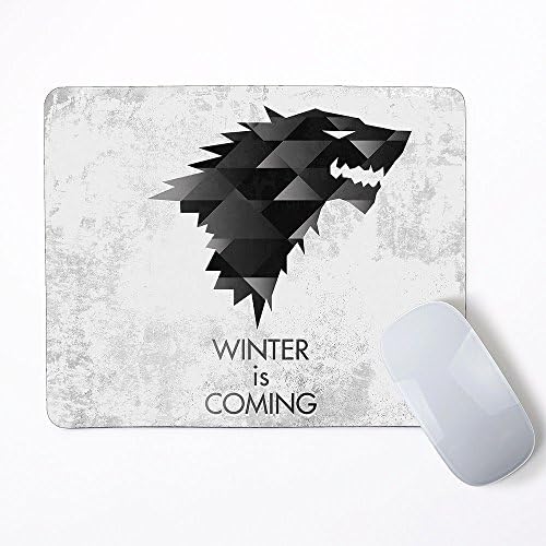 Game of Thrones - House SigilsMouse Pad Computer Mat Rubber Pad MP-0067 ( Rectangle 8 ¼ x 6 ¾ inches)
