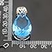 Hermosa Pendant Necklace London Blue Topaz Teardrop Jewelry for Women Gifts
