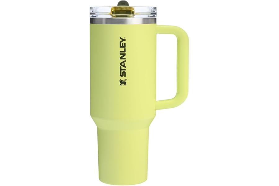 STANLEY Quencher ProTour Flip Straw Tumbler with Leakproof Lid | Built-In Straw & Handle | Cupholder Compatible for Travel | Book