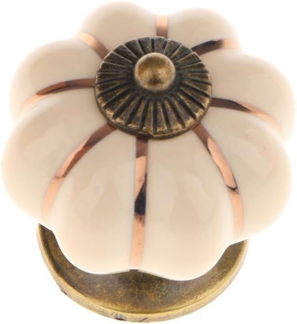 Amazon.de: Homyl Keramik Kürbis Schrankgriffe Möbelgriffe Möbelknöpfe