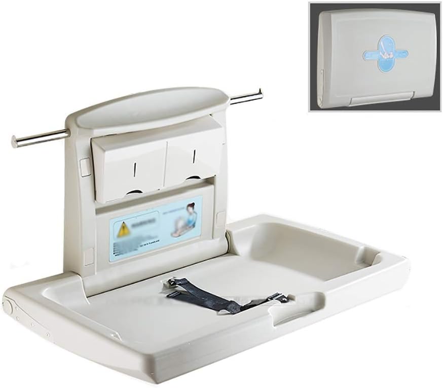 WallMounted Baby Diaper Changing Tables, Horizontal FoldUp Baby
