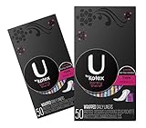 (2 Pack) U by Kotex, Barely There Thin Pantiliners, Unscented, 50 ct. per pack
