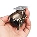 uxcell 50mm 2-inch Wheel 360 Degree Swivel Plate Hooded Ball Shaped Brake Caster 4pcs