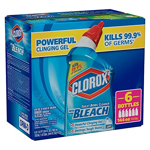 Clorox Toilet Bowl Cleaner with Bleach, 6 Count Pricepulse