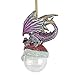 Design Toscano Christmas Tree North Pole Santa Hat Holiday Snowflake Dragon Ball Ornament, Single, Multicolored Twin