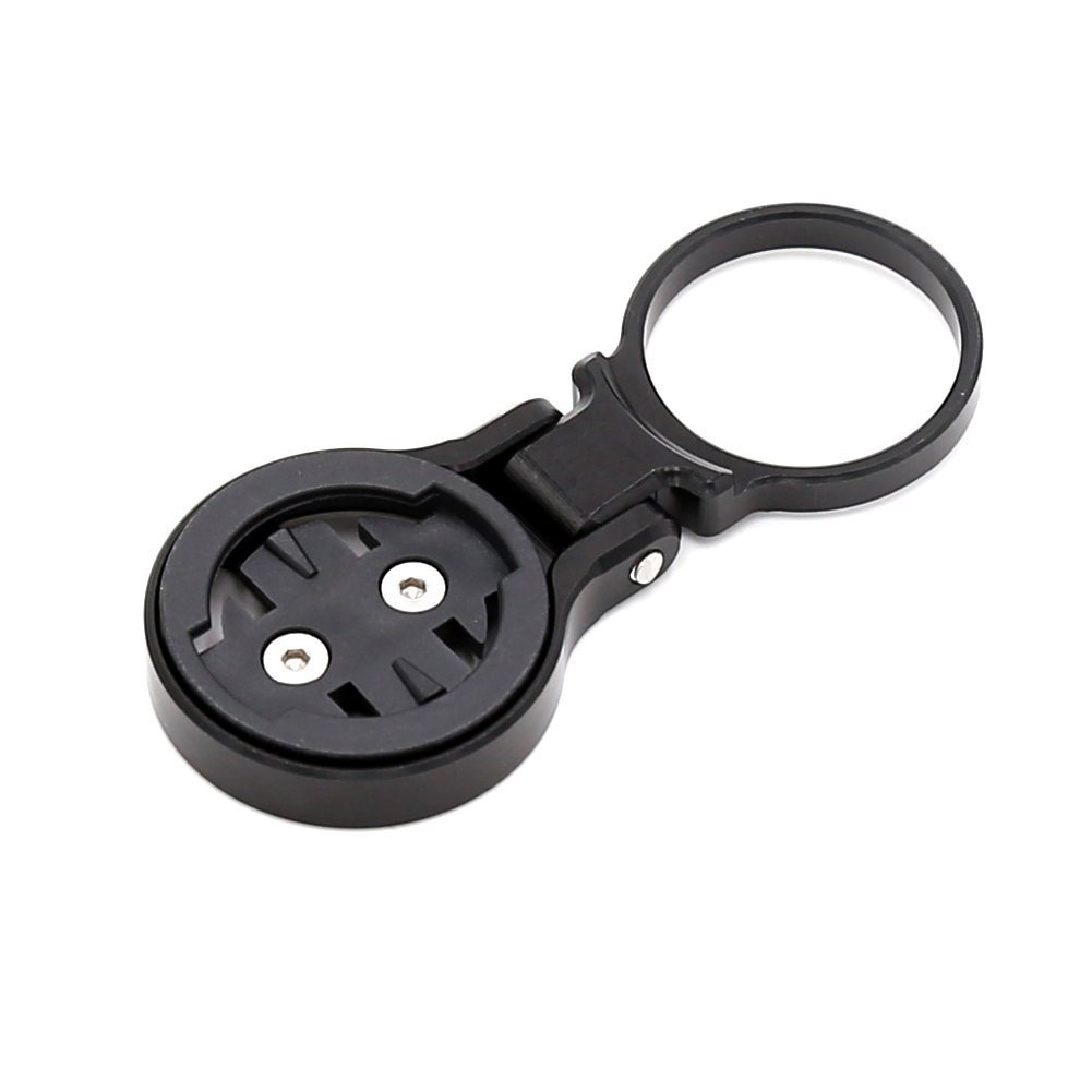 Thinvik Aluminum Alloy Bike Computer Stem Mount for Garmin Edge 1030 1000 820 810 800 520 510 500 25 - Angle Adjustable,Hinge Feature