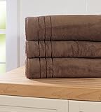 Cariloha - Crazy Soft Bamboo Bath Sheets - Odor Resistant - Highly Absorbent (Almond Truffle)