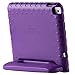 New iPad 9.7 Case 2018 / 2017, i-Blason New Apple iPad 9.7 inch 2017 / 2018 Case for Kids ArmorBox Kido Series Lightweight Super Protective Convertible Stand Cover (Purple)