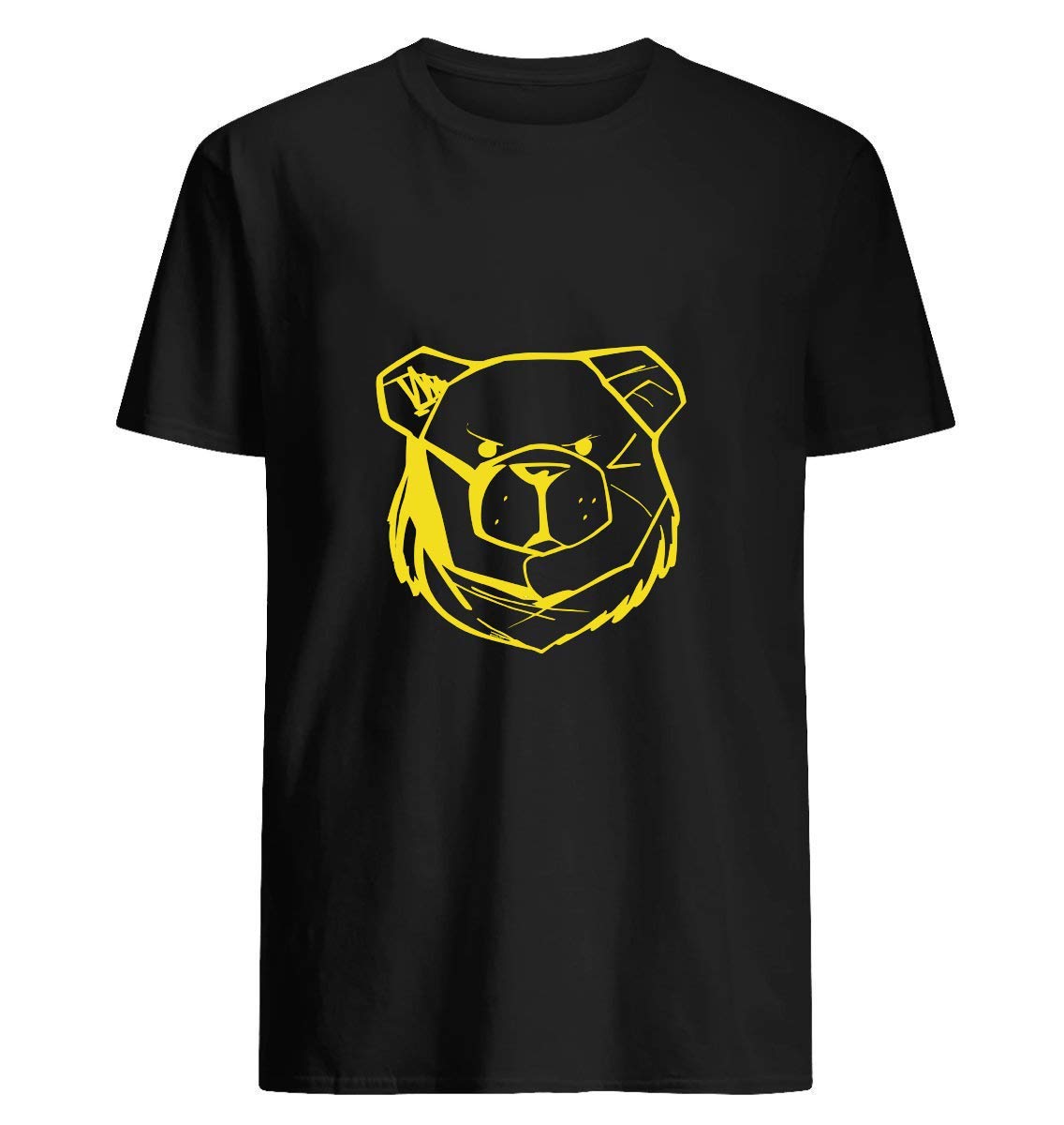 Robust Bear Logo Yellow 70 For Unisex T Shirt