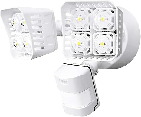 Amazon.com: Luces LED de exterior con sensor de movimiento ...