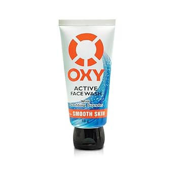 oxy active face wash