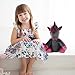 corimori 1849 - Stuffed Toy Cuddly Plush Animal for Babies, Toddlers, 26cm, Ruby The Punk Unicorn Pink-Black
