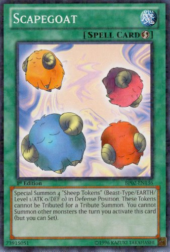 Yu-Gi-Oh! - Scapegoat (BP02-EN136) - Battle Pack 2: War of the Giants - 1st Edition - Mosaic Rare