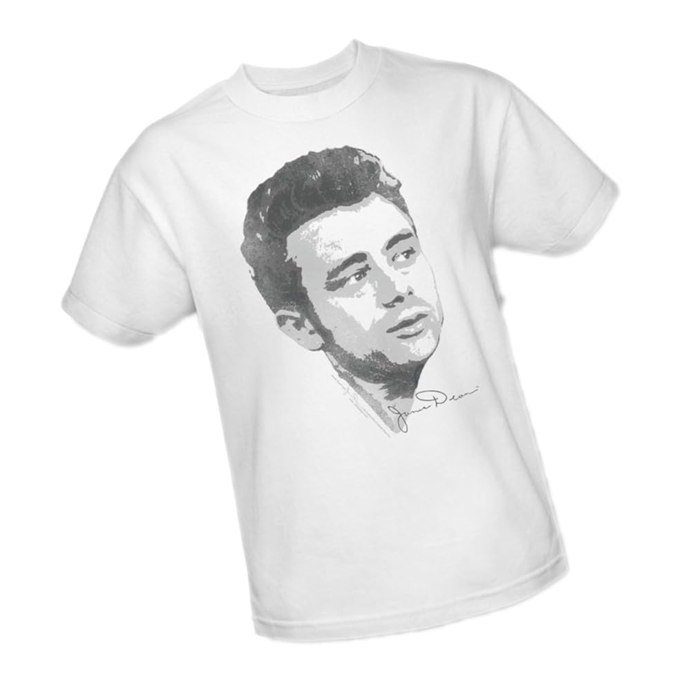Vintage Face James Dean Adult T Shirt 4198 Seknovelty
